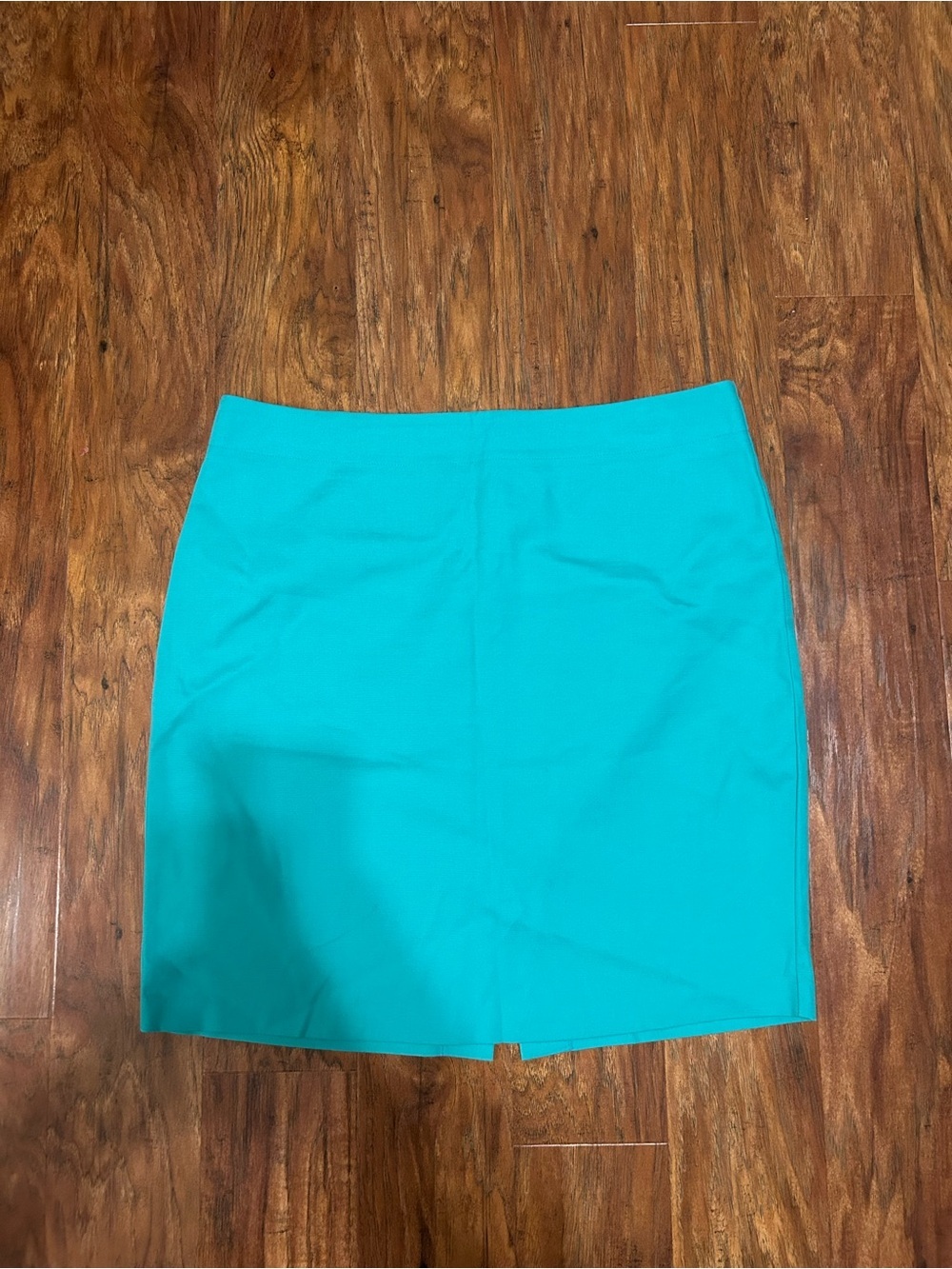 Teal Pencil Skirt Back Zipper Legally Blonde Inspired Work Casual